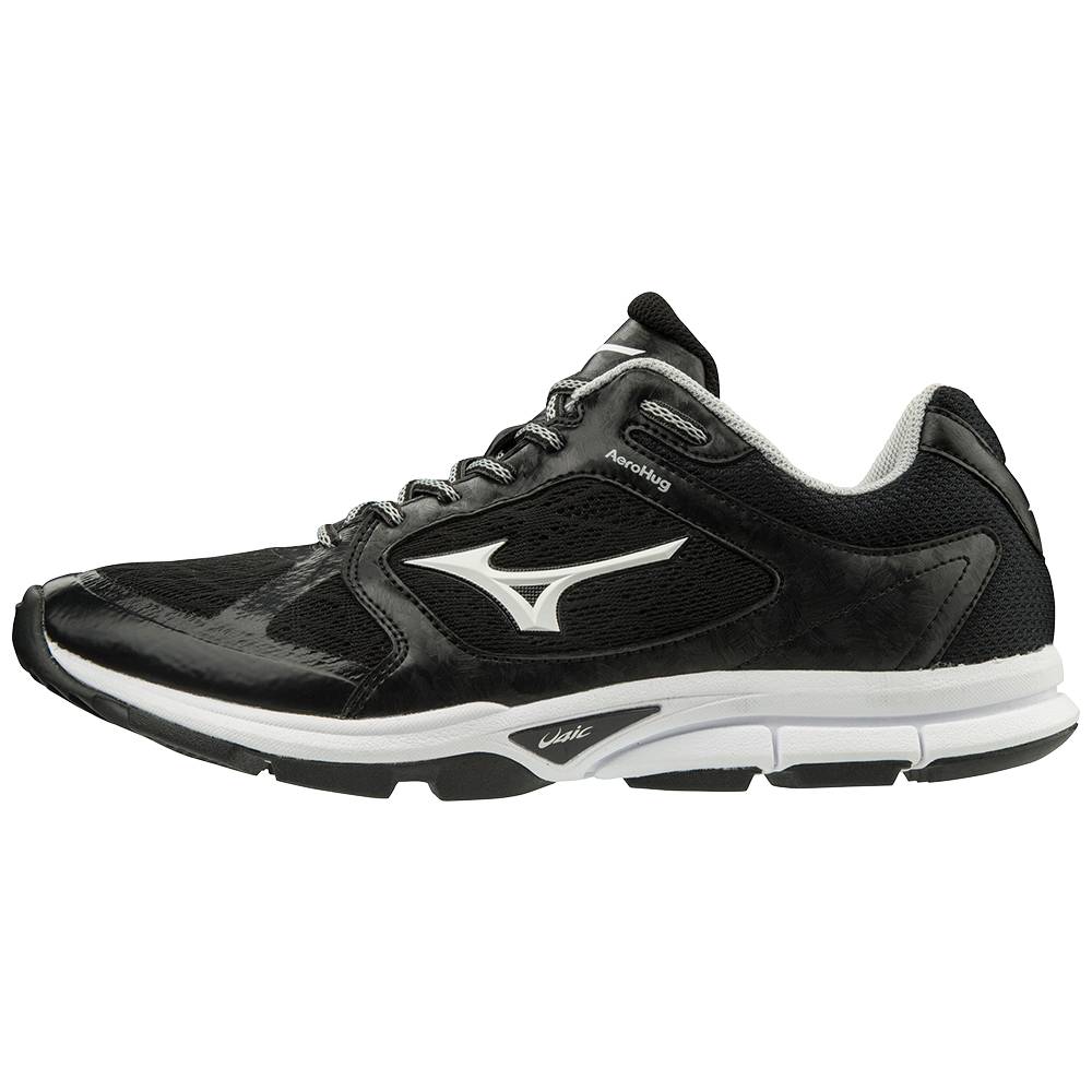 Tenis Baseball Mizuno Utility - Homem - Pretas/Branco - IXPDS6783